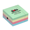  Haftnotizen von dots, 400 Blatt, 7,5 x 7,5 cm, farbsortiert Pastell 