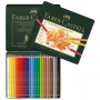  24 Künstlerfarbstifte POLYCHROMOS von FABER-CASTELL farbsortiert 