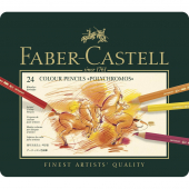  FABER-CASTELL Polychromos Buntstifte farbsortiert 24 Stück 