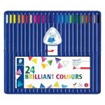 Buntstifte ergo soft 157 von STAEDTLER farbsortiert, 24 Stifte