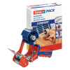  Packbandabroller 6400 von tesa, bis 5,0 cm Breite, blau/rot 