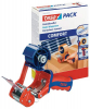  Packbandabroller 6400 von Tesa, bis 5,0 cm Breite, blau/rot 