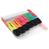  6 Textmarker BOSS ORIGINAL von STABILO, farbsortiert 