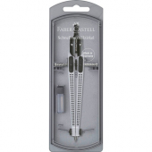  Zirkel GRIP 2001 von FABER-CASTELL, silber 