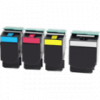  4 Toner von tintenalarm.de ersetzt Lexmark 24B6008, 24B6009, 24B6010, 24B6011 