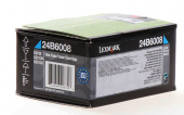  Original Lexmark 24B6008 Toner cyan (ca. 3.000 Seiten) 