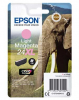  Original Epson C13T24364012 T2436 24XL Tintenpatrone magenta hell High-Capacity (ca. 500 Seiten) 
