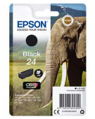  Original Epson C13T24214012 24 Tintenpatrone schwarz (ca. 360 Seiten) 