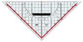  Geodreieck 25,0 cm von M + R 