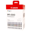  Original Canon PFI-300 10 Tintentanks 4192C008 Tintenpatrone MultiPack MBk,PBk,C,M,Y,PC,PM,R,Gy,CO 