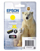  Original Epson C13T26344012 26 XL Tintenpatrone gelb High-Capacity XL (ca. 700 Seiten) 