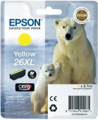  Original Epson C13T26344012 26 XL Tintenpatrone gelb High-Capacity XL (ca. 700 Seiten) 