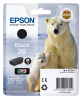  Original Epson C13T26014012 26 Tintenpatrone schwarz (ca. 220 Seiten) 