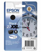  Original Epson 27XXL C 13 T 27914012 Tintenpatrone schwarz extra High-Capacity (ca. 2.200 Seiten) 