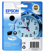 Original Epson C13T27014012 27 Tintenpatrone schwarz (ca. 350 Seiten) 