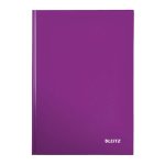 Notizbuch WOW von LEITZ, DIN A4, kariert, lila