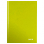  Notizbuch WOW von Leitz, A4, kariert, grün-metallic 