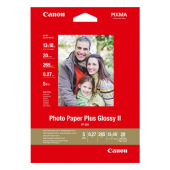  Fotopapier 13x18 cm, 265 g/m², 20 Blatt, hochglänzend, Canon PP-201 