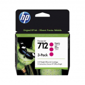  Original HP 712, 3ED78A Tintenpatrone magenta MultiPack (ca. 29 ml) 