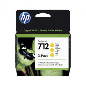  Original HP 712, 3ED79A Tintenpatrone gelb MultiPack (ca. 29 ml) 