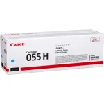 Original Canon 055 H 3019 C 002 Toner cyan (ca. 5.900 Seiten)