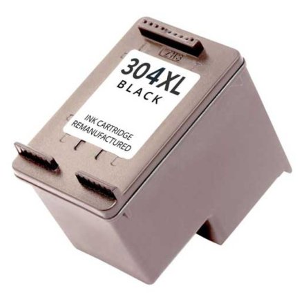 XL Druckerpatrone von tintenalarm.de ersetzt HP 304XL, N9K08AE schwarz (ca. 300 Seiten)