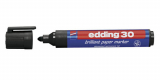  10 Permanentmarker Brilliant-Paper-Marker 30 von Edding, schwarz 