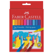  12 Filzstifte von FABER-CASTELL farbsortiert 
