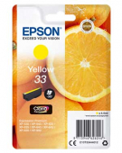  Original Epson C13T33444012 33 Tintenpatrone gelb (ca. 300 Seiten) 