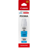  Original Canon GI-50c 3403C001 Tintenflasche cyan (ca. 7.700 Seiten) 