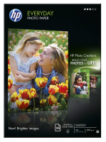 Fotopapier A4, 200 g/m², 25 Blatt, glänzend, HP Q5451A