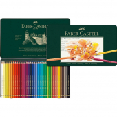 36 Künstlerfarbstifte POLYCHROMOS von FABER-CASTELL farbsortiert 