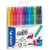  12 Filzstifte FRIXION COLORS von PILOT farbsortiert 