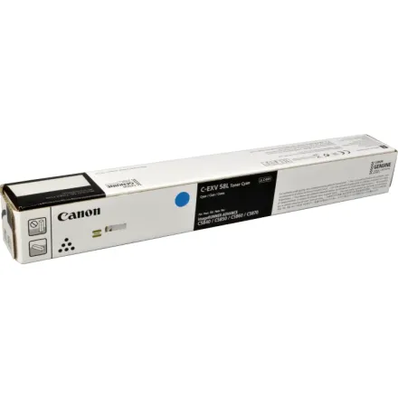 Original Canon C-EXV 58 L C 3767 C 002 Toner cyan (ca. 26.000 Seiten)