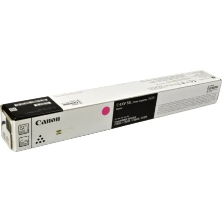 Original Canon C-EXV 58 L M 3768 C 002 Toner magenta (ca. 26.000 Seiten)
