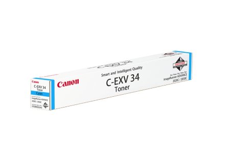 Original Canon C-EXV34C 3783B002 Toner cyan (ca. 19.000 Seiten)