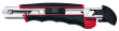  Profi-Cutter Auto-Load von Wedo, 18 mm, schwarz/rot 