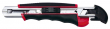  Cuttermesser Auto-Load Profi-Cutter von WEDO, 18 mm, schwarz/rot 