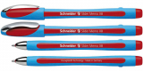  10 Kugelschreiber Slider Memo von Schneider, Schreibfarbe rot 