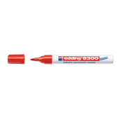  Industriemarker 8300 von edding, rot 
