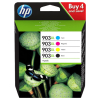  Original HP 903XL, 3HZ51AE Tintenpatrone MultiPack Bk,C,M,Y High-Capacity 
