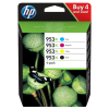  Original HP 953XL, 3HZ52AE Tintenpatrone MultiPack Bk,C,M,Y High-Capacity 