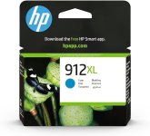 Original HP 912XL, 3YL81AE Tintenpatrone cyan High-Capacity (ca. 825 Seiten)