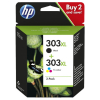  Original HP 303XL, 3YN10AE Tintenpatrone Multipack High-Capacity schwarz + color 