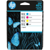  Original HP 912, 6ZC74AE Tintenpatrone MultiPack Bk,C,M,Y (ca. 300 Seiten) 