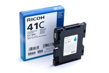 Original Ricoh GC41CHC 405762 Gelkartusche cyan (ca. 2.200 Seiten)