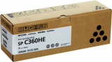  Original Ricoh SPC360HE 408184 Toner schwarz High-Capacity (ca. 7.000 Seiten) 