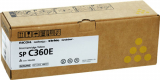  Original Ricoh SPC360E 408191 Toner gelb (ca. 1.500 Seiten) 