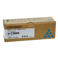 Original Ricoh SPC360X 408251 Toner cyan extra High-Capacity (ca. 9.000 Seiten)