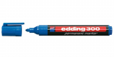  10 Permanentmarker 300 von Edding, blau 